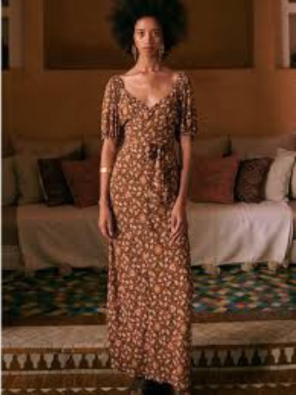 Spell: Madame Peacock Sweetheart dress, Size Small